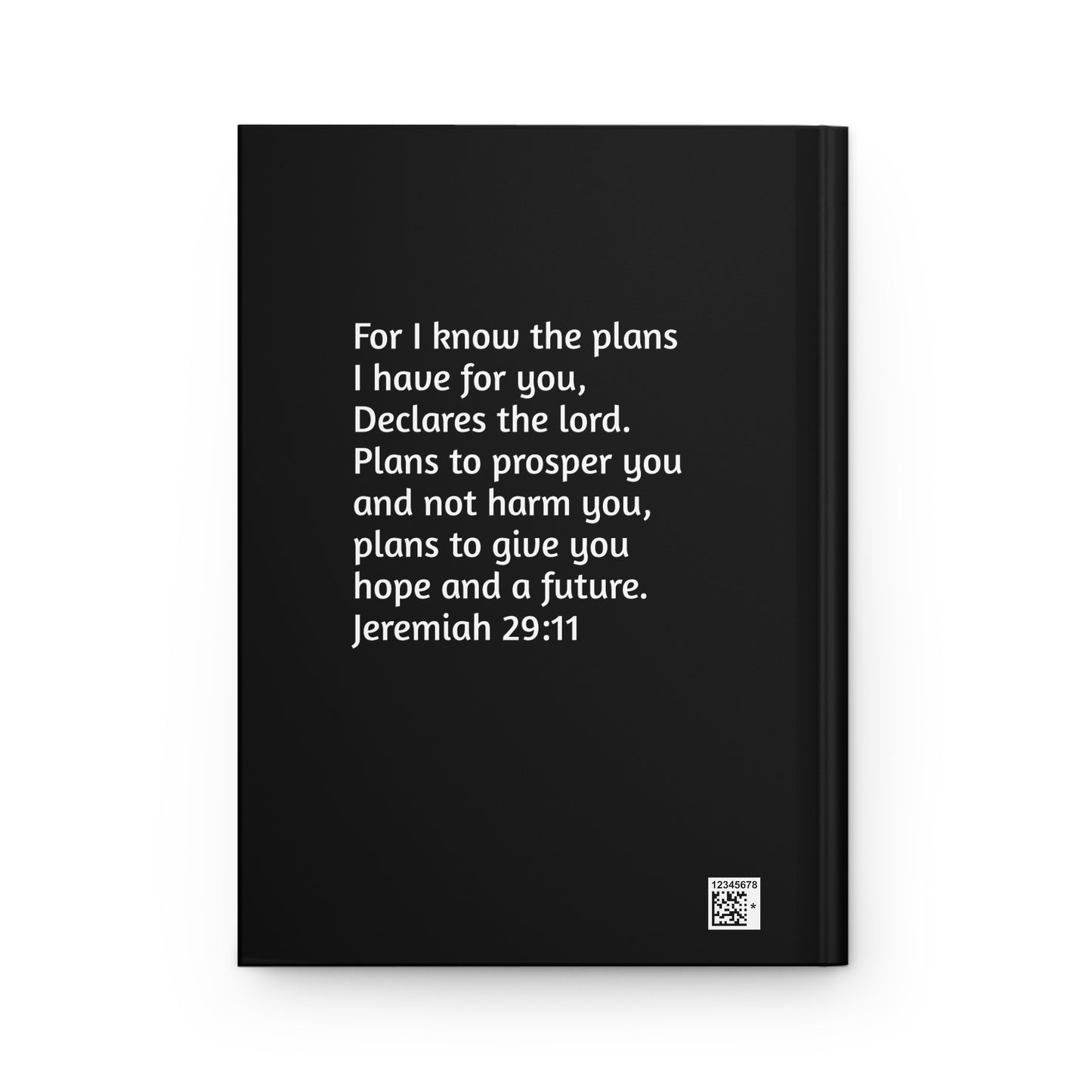 Hardcover Journal - Plans for a Hopeful Future